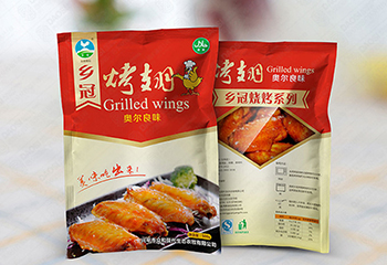 食品熟食包裝-鄉(xiāng)冠土雞包裝設(shè)計
