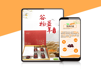 保建品 建康 谷物益年詳情頁