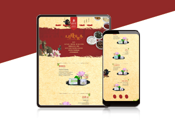 泰善堂中藥首頁設(shè)計