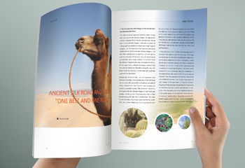 國外風景-英文雜志排版