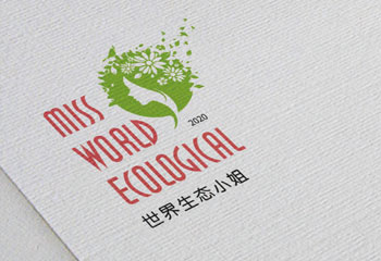 世界生態(tài)小姐LOGO設(shè)計